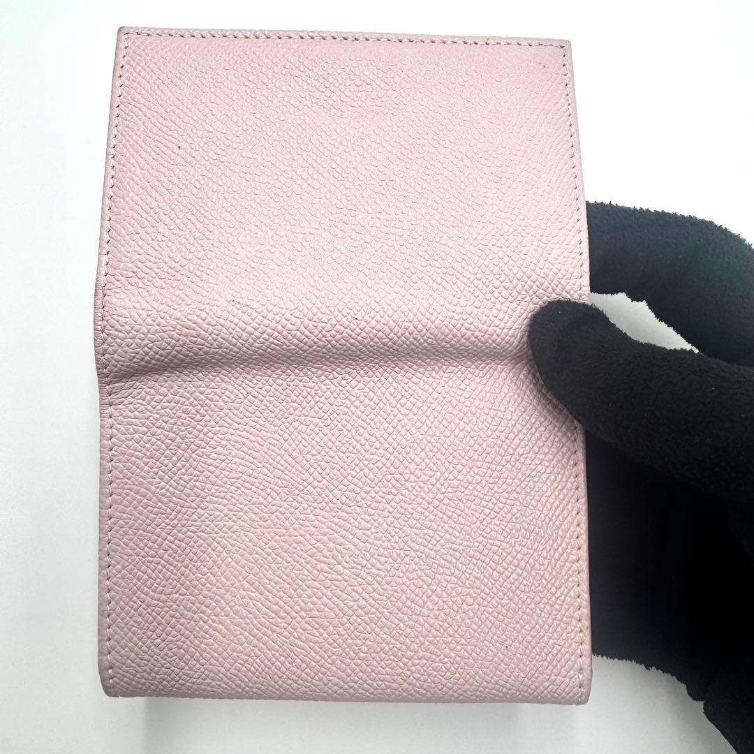 【極美品✨】ブルガリ ビーゼロ 名刺入れ カードケース レザー サークルロゴ