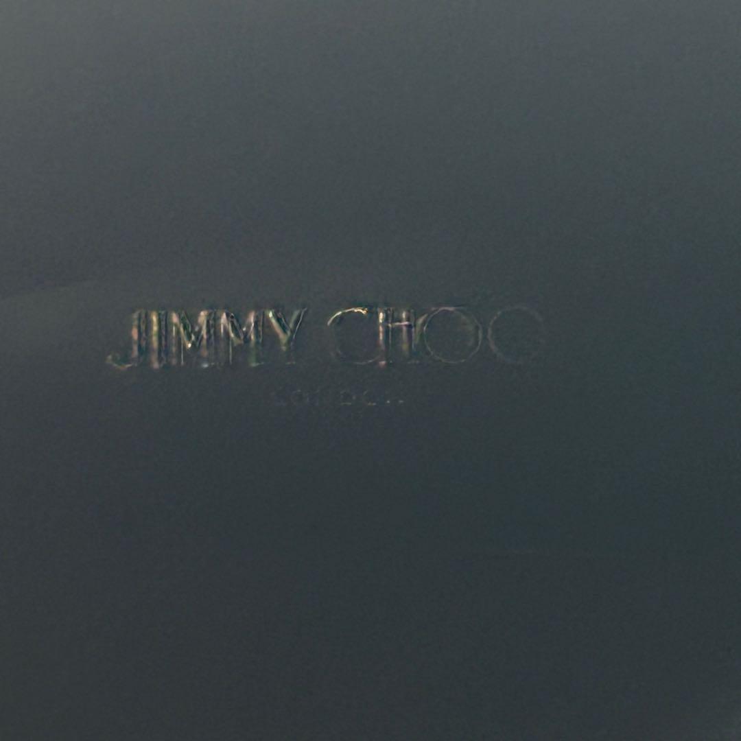 JIMMY CHOO ジミーチュウ レインブーツ スタースタッズブラック 37
