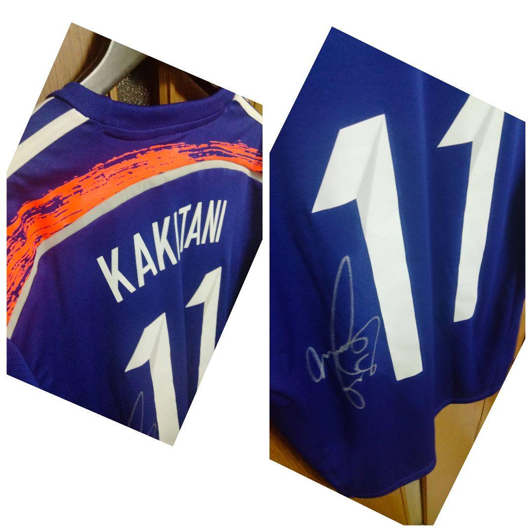 アディダス 日本代表 柿谷曜一朗 #8 サイン入りユニフォーム 14/15 M