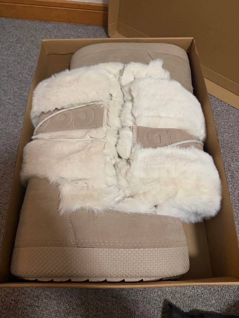 BAD BLOOD プラットフォームブーツ ホワイト S