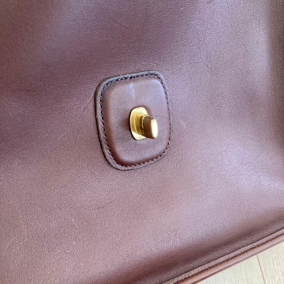 COACH オールドコーチ レザーブリーフケース
