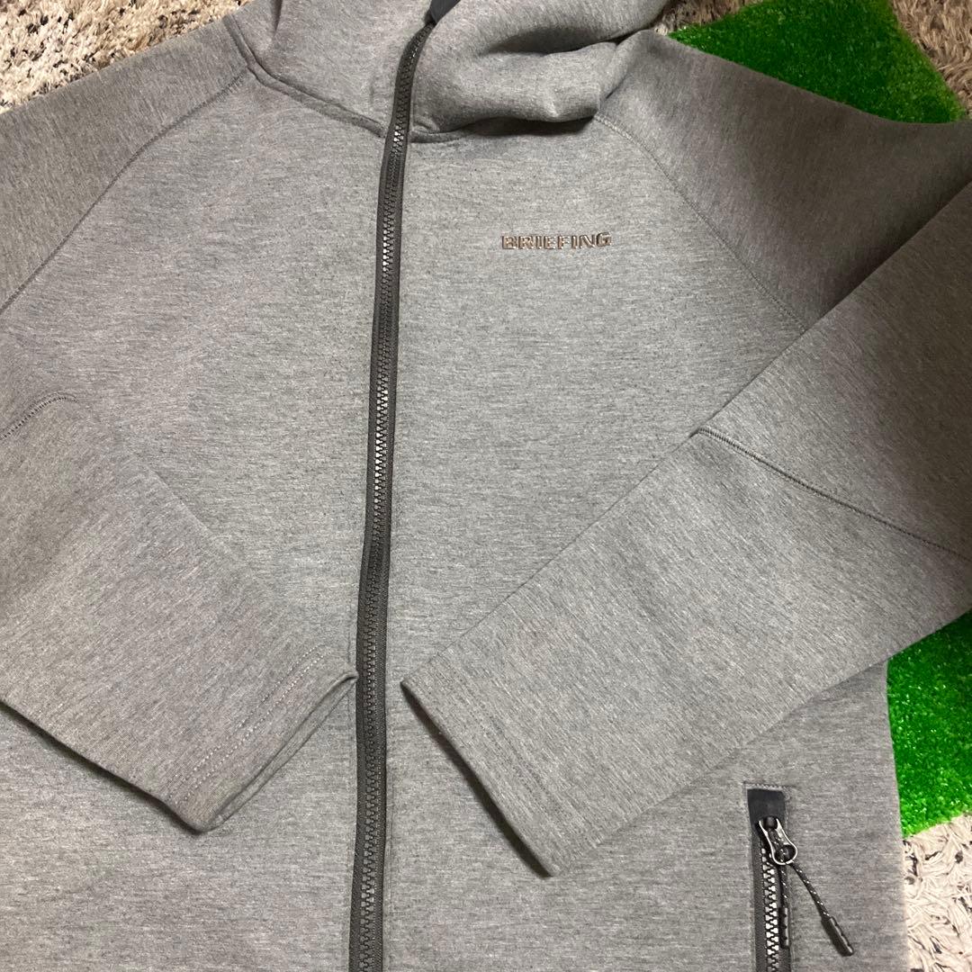 お値下げ⭐︎BRIEFING GOLF フード付きジャケット グレー