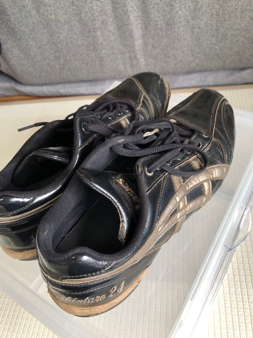 横田慎太郎選手 阪神タイガース プロ支給品 スパイク