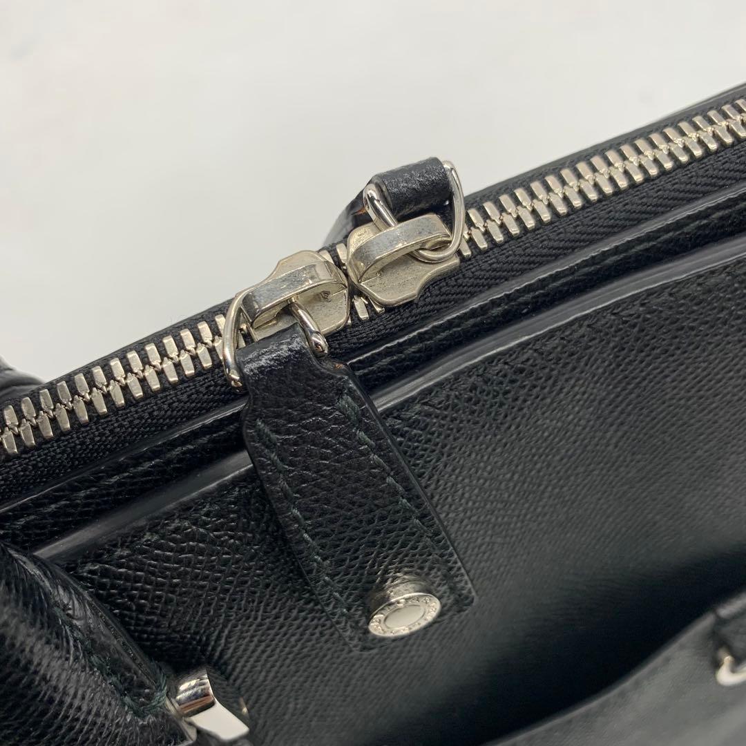 極美品　BVLGARI ブルガリブルガリマン　ブリーフケース　A4 2way