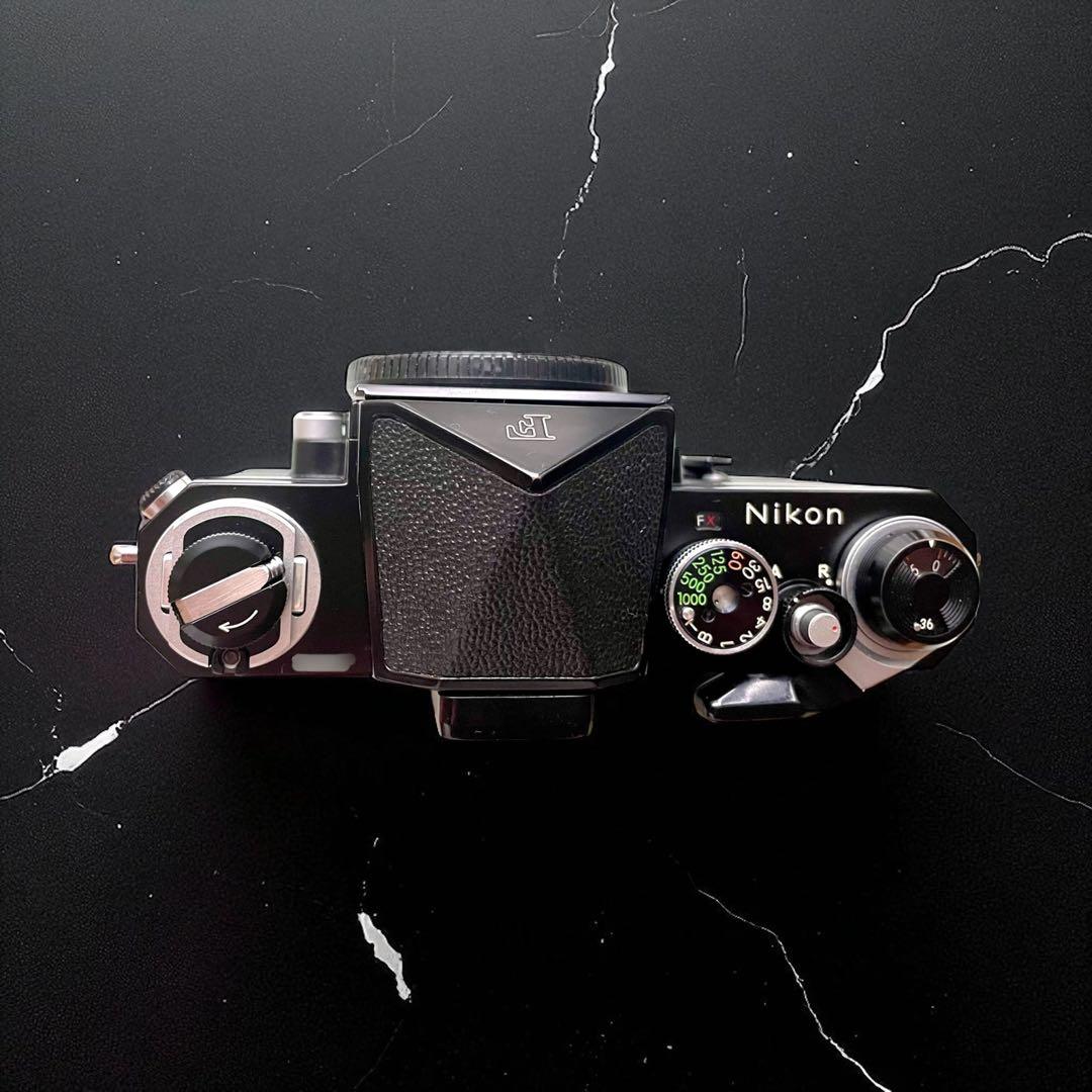 【OH済×コレクターズ未使用品】ニコンFアイレベル　　希少ブラックボディ