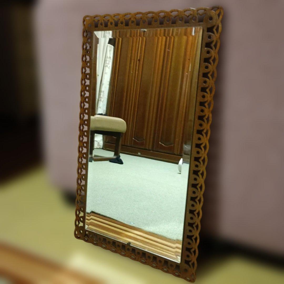 インテルナ南條　ウォールミラー　壁掛けミラー　アンティーク　高級家具