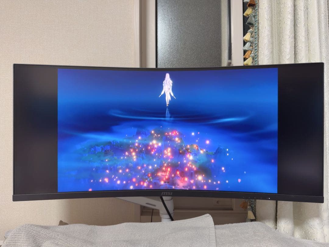 【発送方法変更】MSI 湾曲モニター MAG342CQ 34インチ144hz