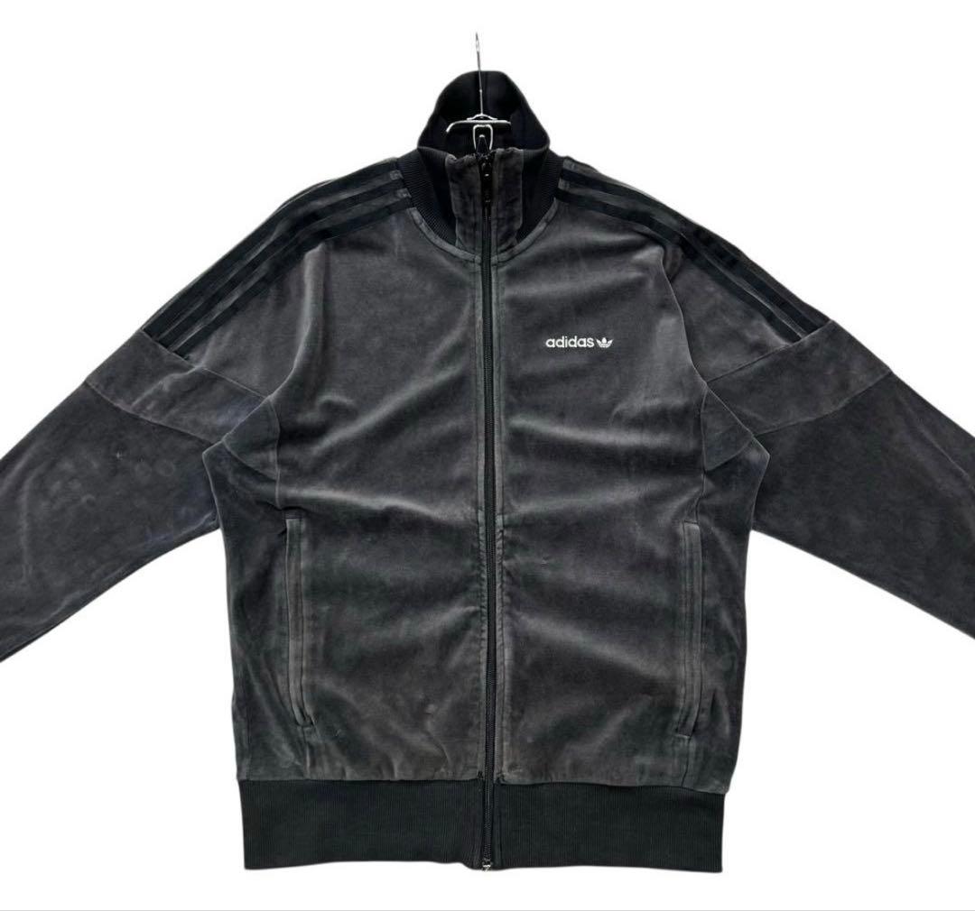 adidas/アディダスオリジナルス ベロア地 ジャージ トラックトップ