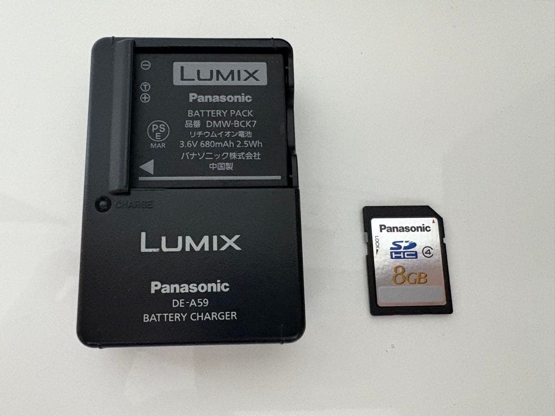 【動作確認済】パナソニック LUMIX DMC-FT20 防水　コーラルブルー