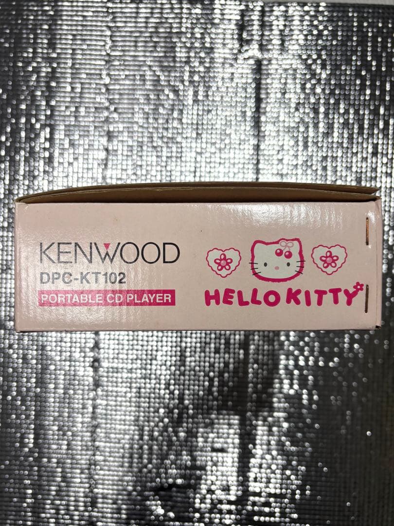 【希少】ケンウッド ポータブルCDプレーヤー DPC-KT102 ハローキティ