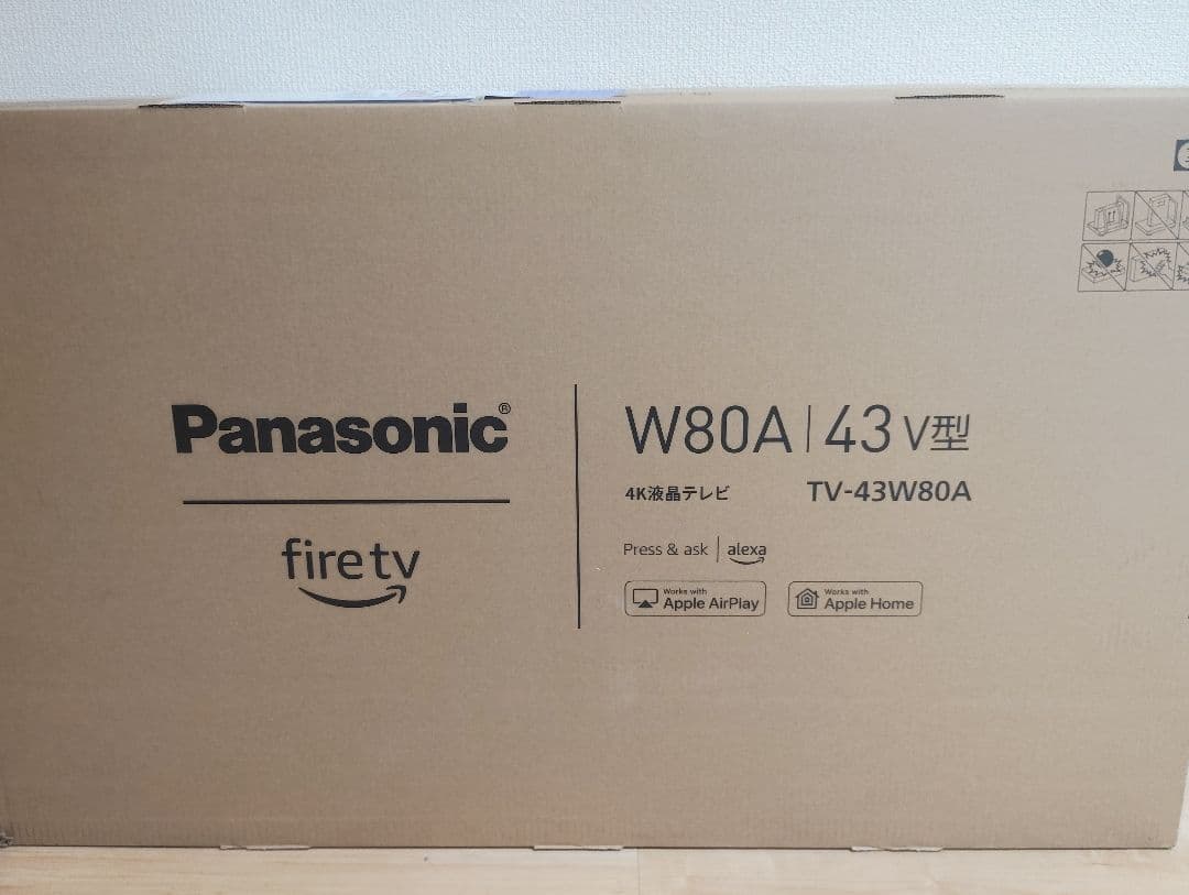 Panasonic VIERA 4K液晶テレビ　firetv