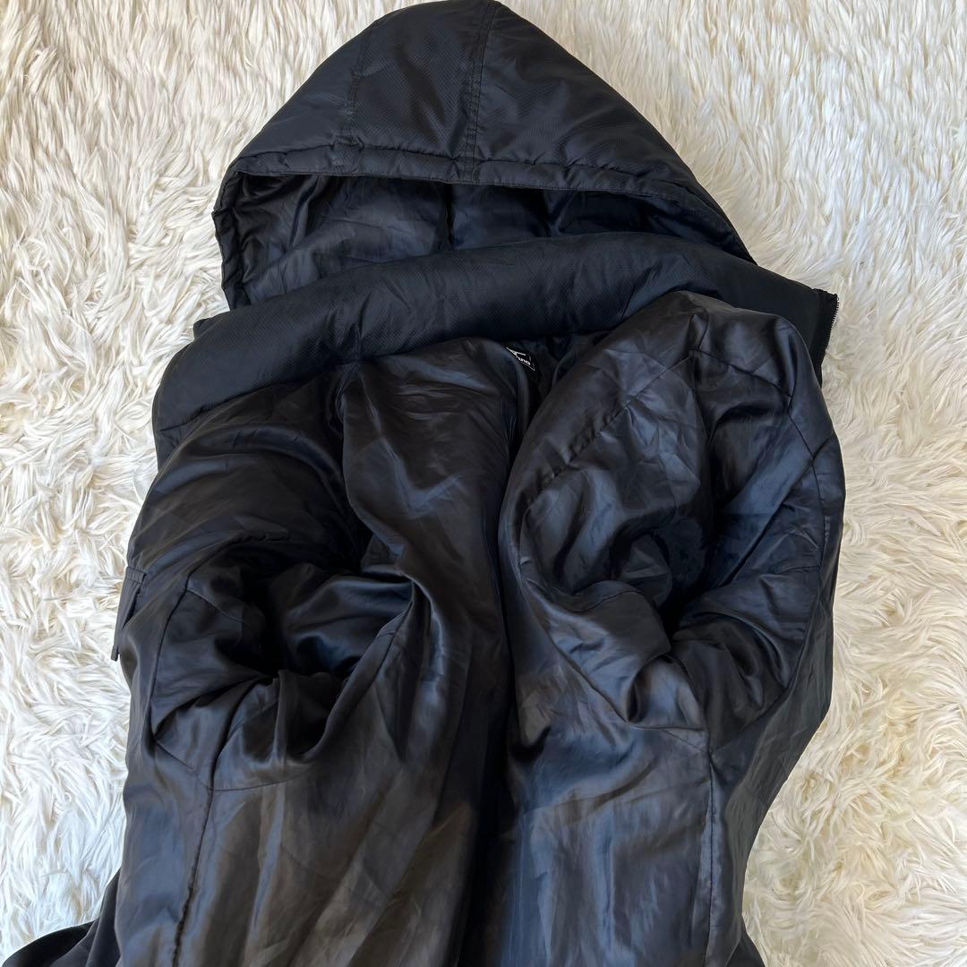 mizuno ミズノ　厚手中綿ベンチコート　2XL ブラック　大きいサイズ