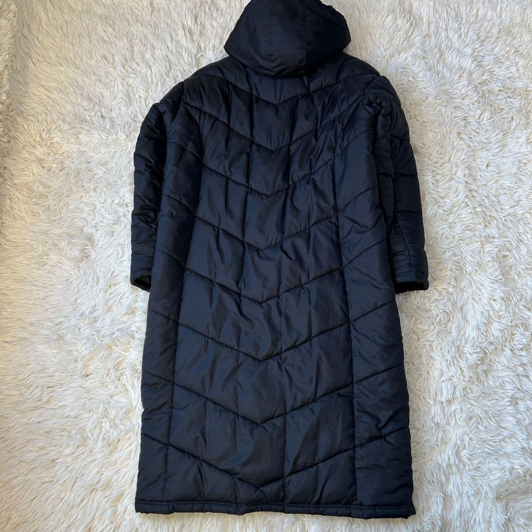 mizuno ミズノ　厚手中綿ベンチコート　2XL ブラック　大きいサイズ