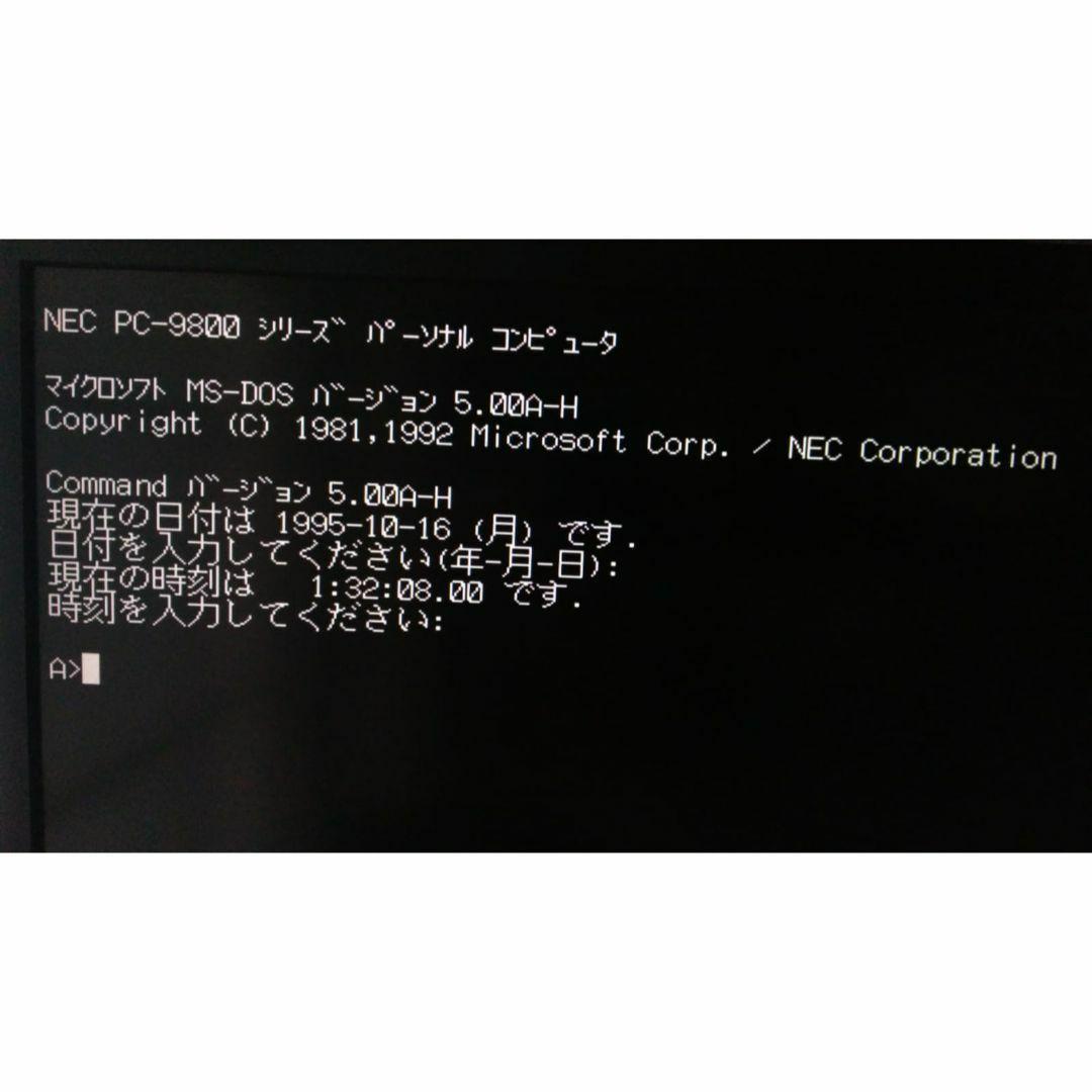 NEC PC-9801DA 5インチタイプ フルメンテナンス 動作品