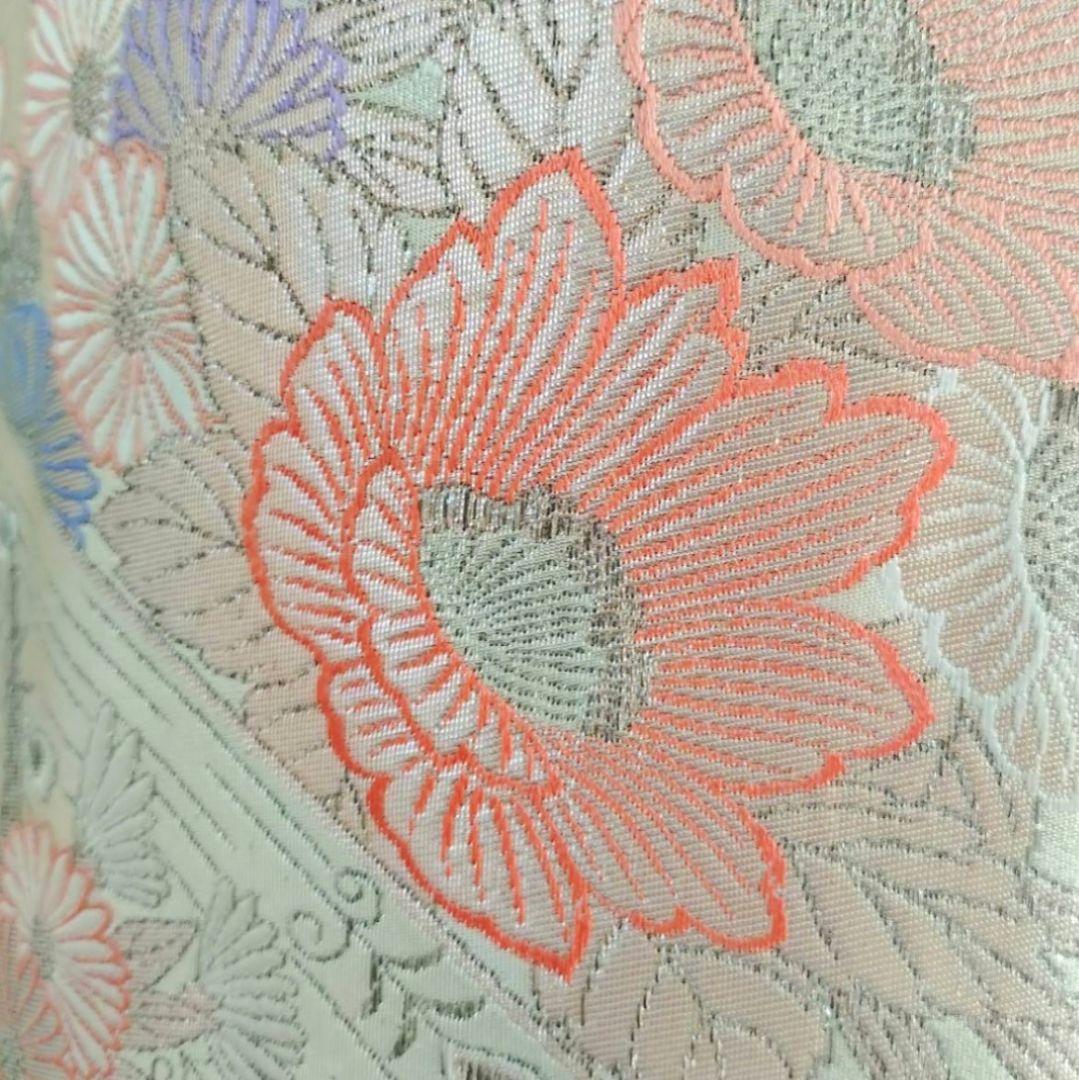 一部式　振袖用作り帯　九百プラチナ　十三参りにも　作り帯付け帯　胴巻き～95㎝