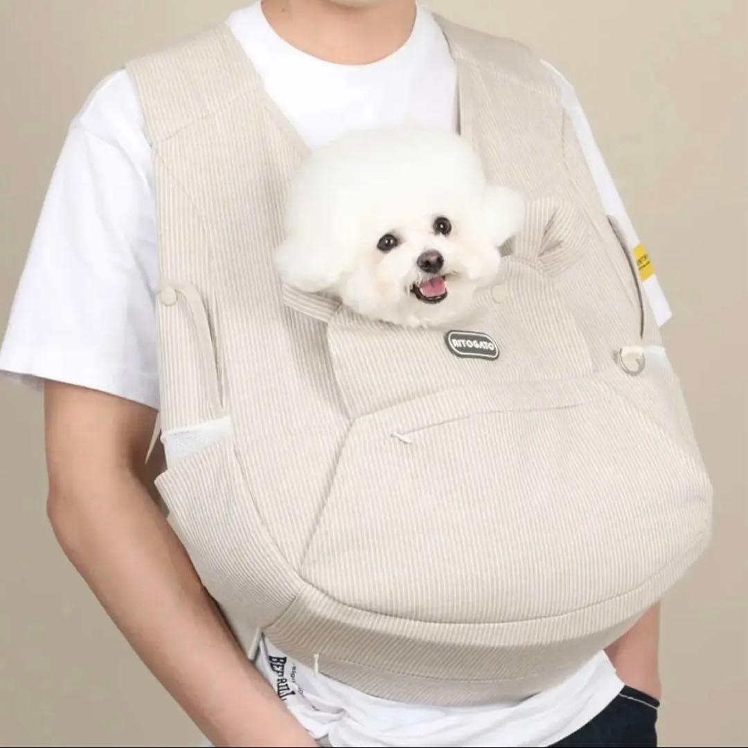 【ritogato】voddly cooloud front bag（ベージュ）