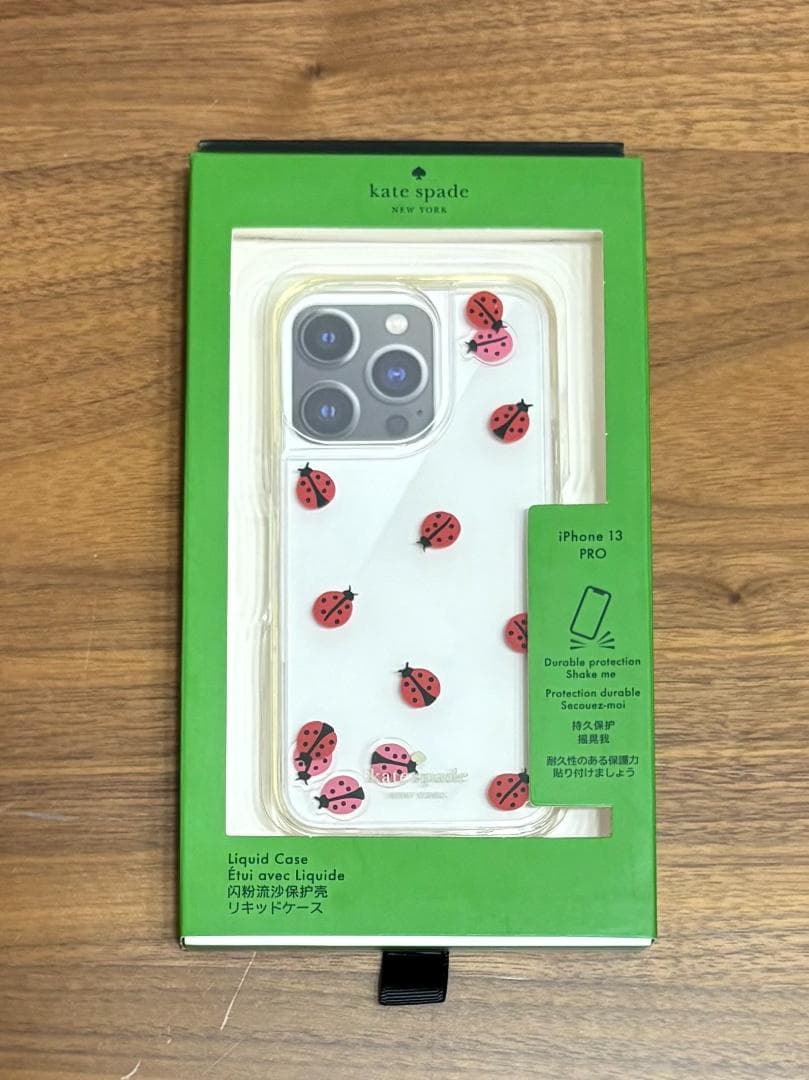 【正規品】 ケイトスペード iPhone13Pro対応ケース クリア KB026