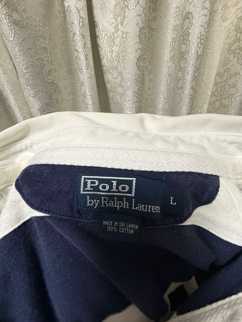 美品　 ラルフローレン　ストライプポロシャツ　常田大希着用