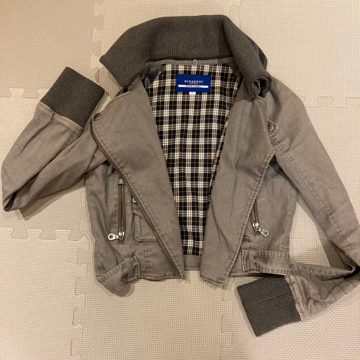 BURBERRY BLUE LEBELライダースジャケット