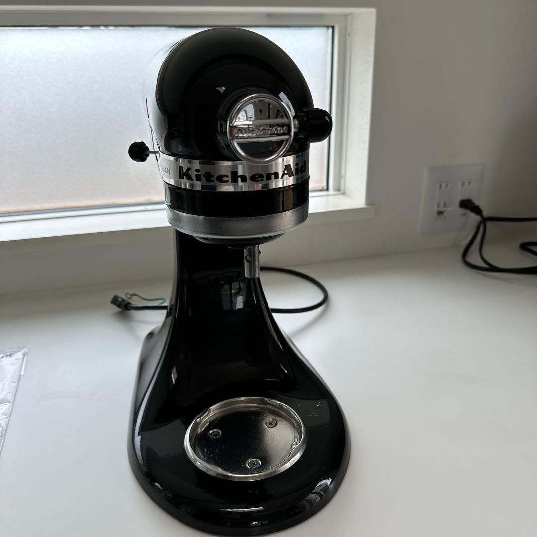 正規品KitchenAid スタンドミキサー KSM150OB黒