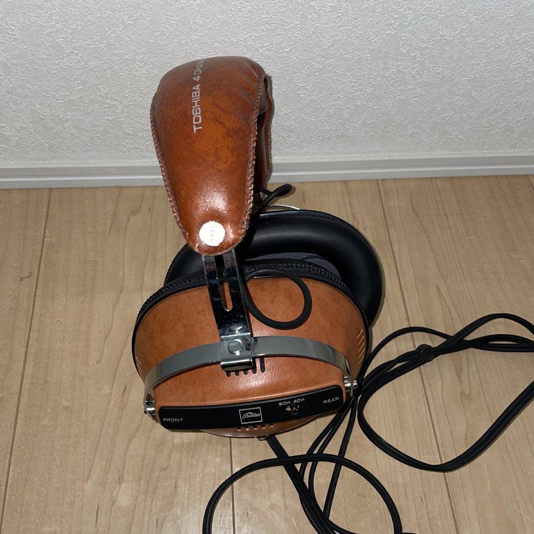 【動作品　希少】TOSHIBA ステレオヘッドホン　HR-40X