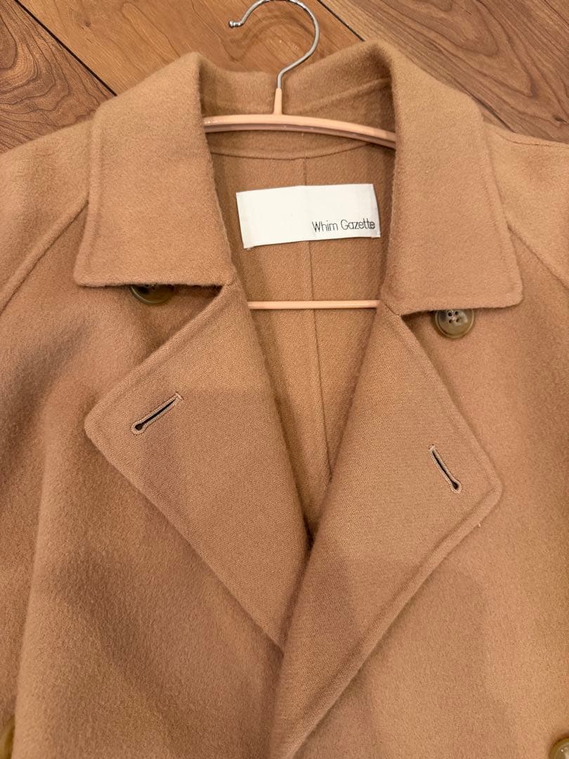 今期 ウィムガゼット リバーPコート 1度着用 店舗購入品