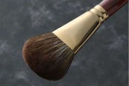 【新品未使用】ウエダ美粧堂　B-F-05 パーフェクトフィットブラシ（扇型）