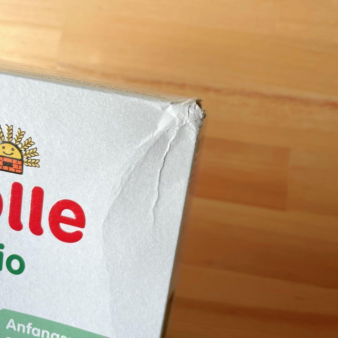 箱凹みありセール⭐Holle やぎ粉ミルク ステップ1(新生児～)400g×2