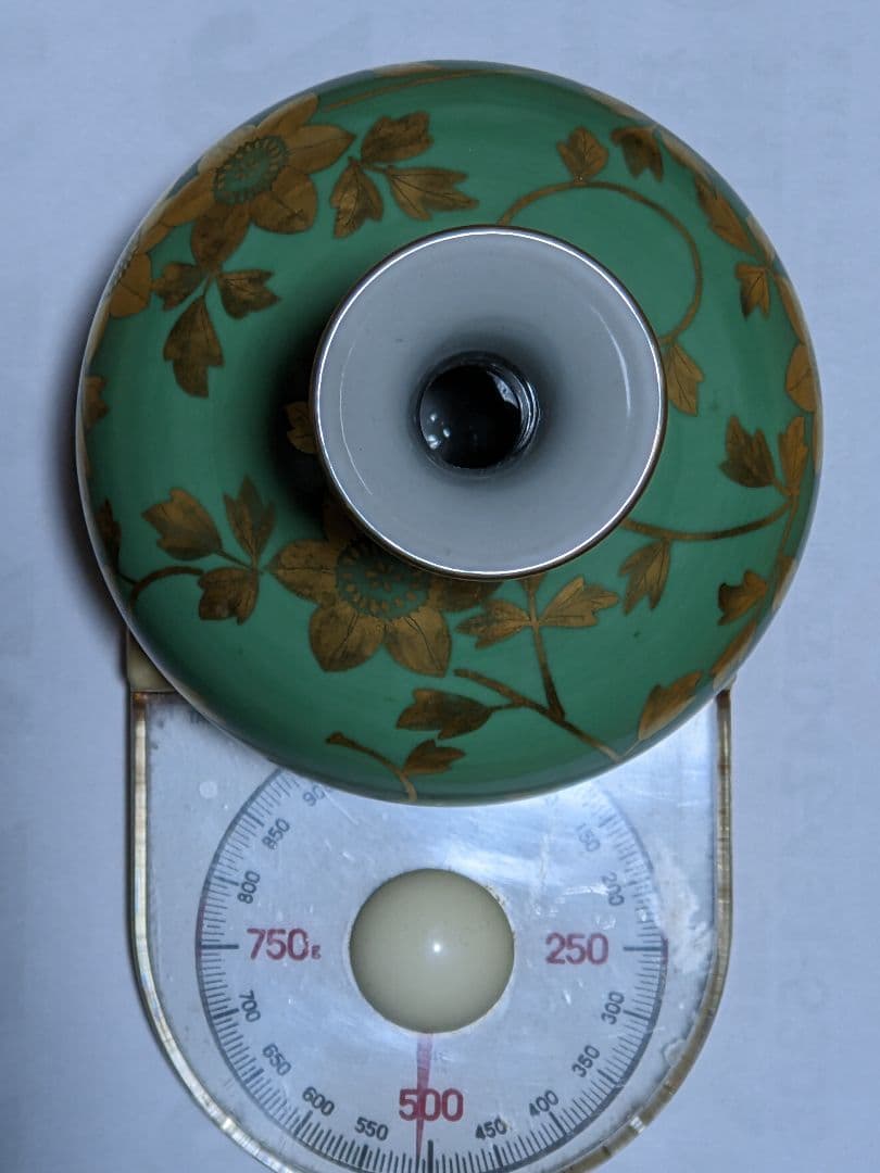 ⭐九谷焼重鎮 名工 吉田美統 人間国宝 金彩絵付 花器 花活 置物飾り 骨董品