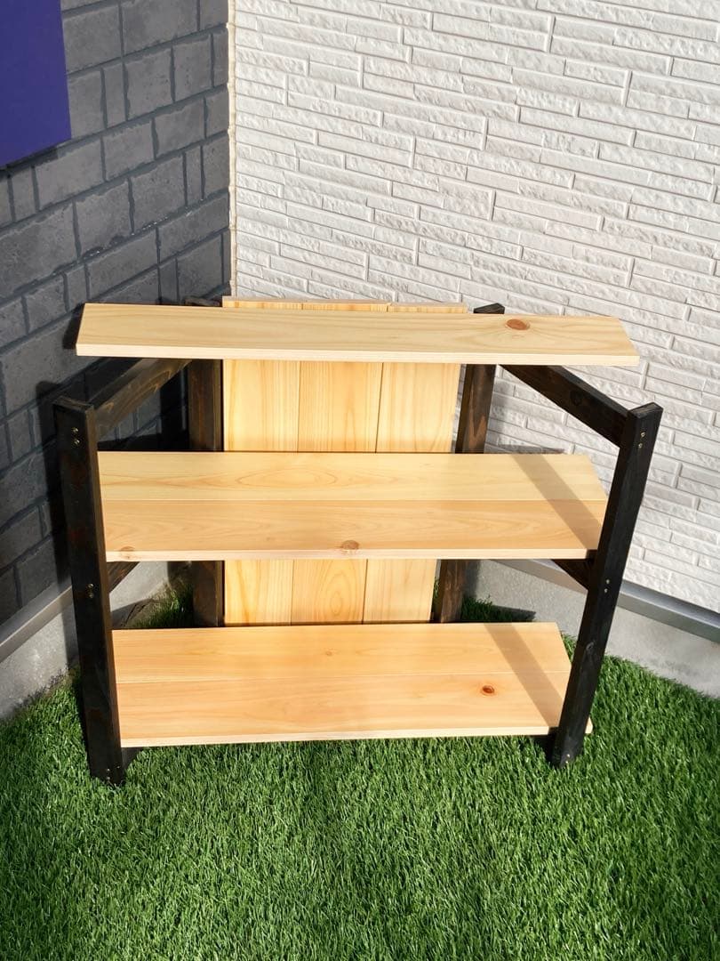 ディスプレイ＋マルチ　シェルフ　セット什器　工具不要　簡単設営　イベント　フリマ