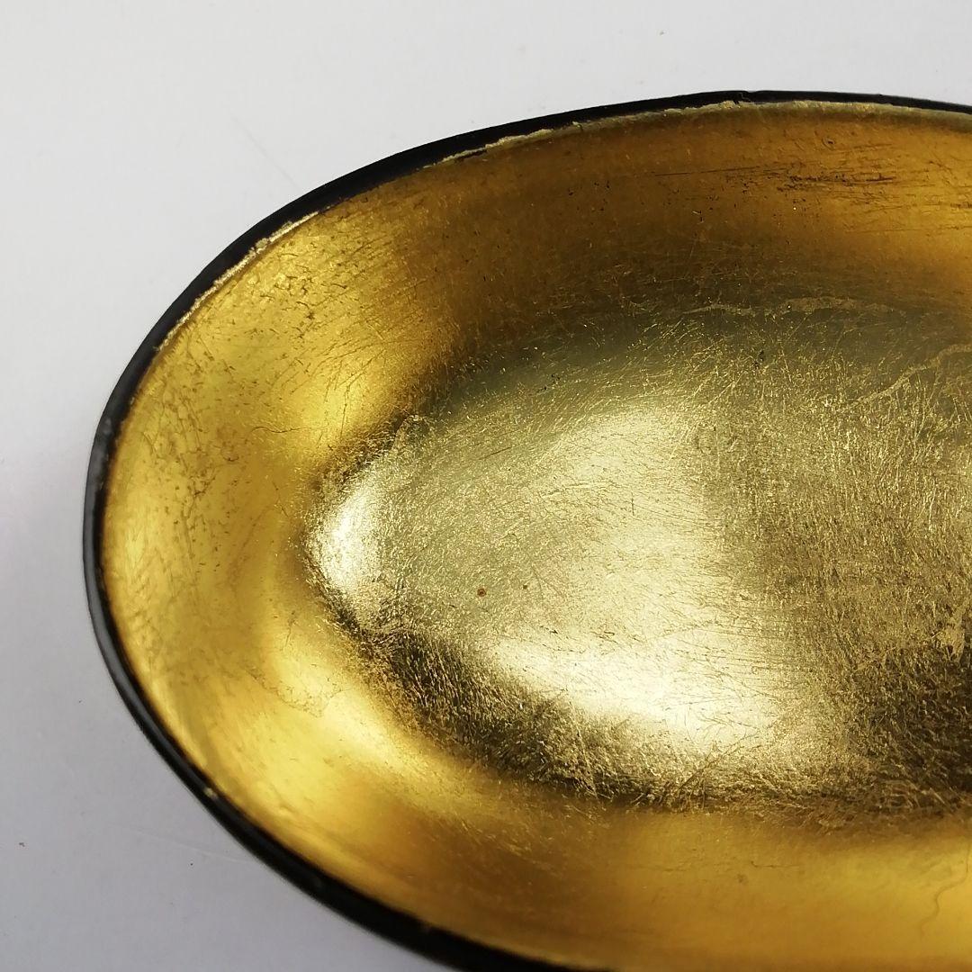 Ｔ７４８　香合　『乾漆　栗香合』『粒俵 作』　共箱　茶道具