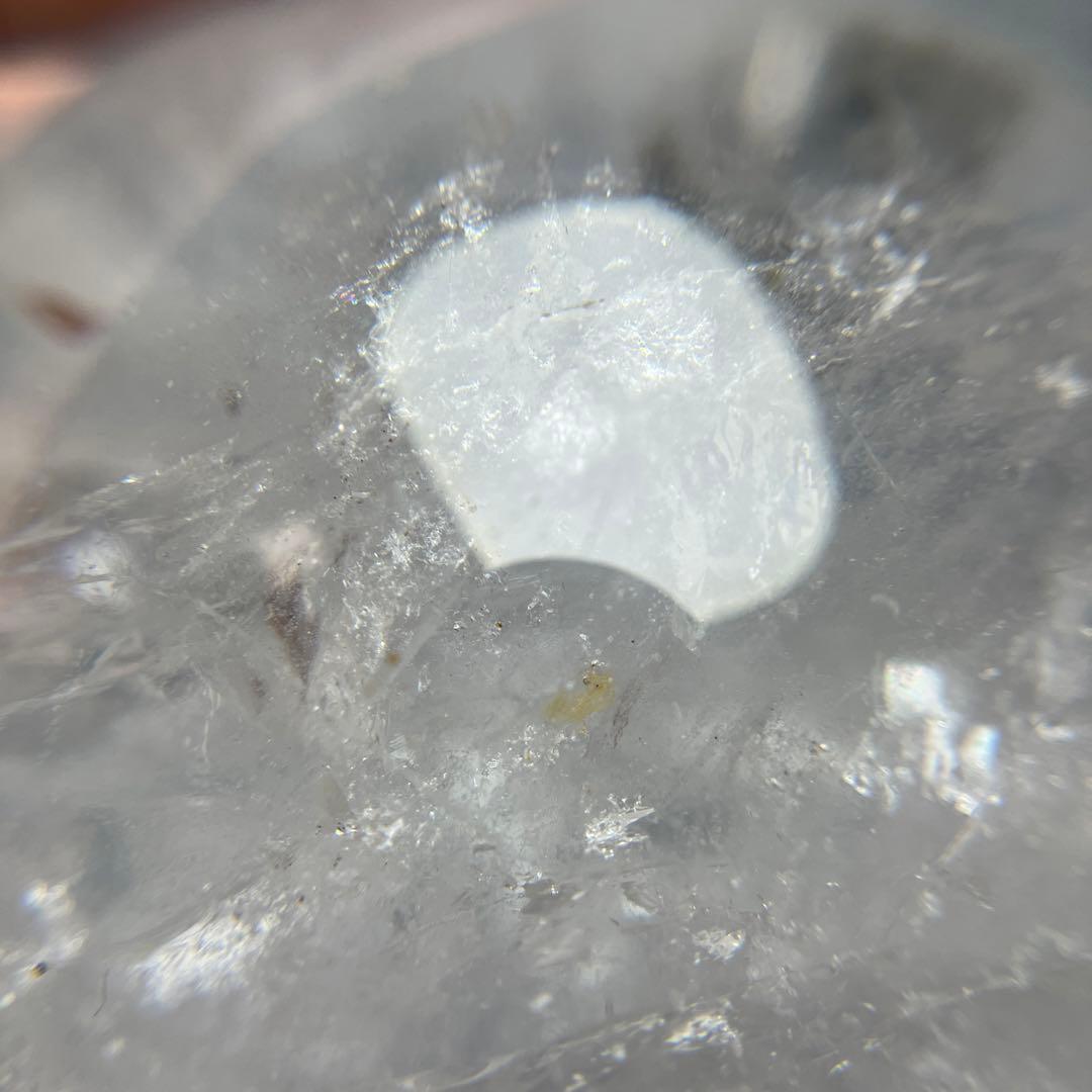 ご予約水晶スフィア　直径92mm 虹ギラギラ　30%off❣️