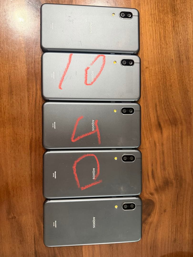 【ミン君専用】AQUOS sense3 SHARP SHV45 64GB 10台