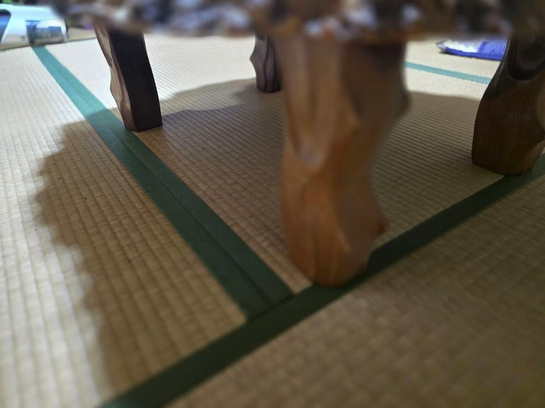 花梨 天然木 一枚板 瘤 瘤杢 花台 座卓 テーブル