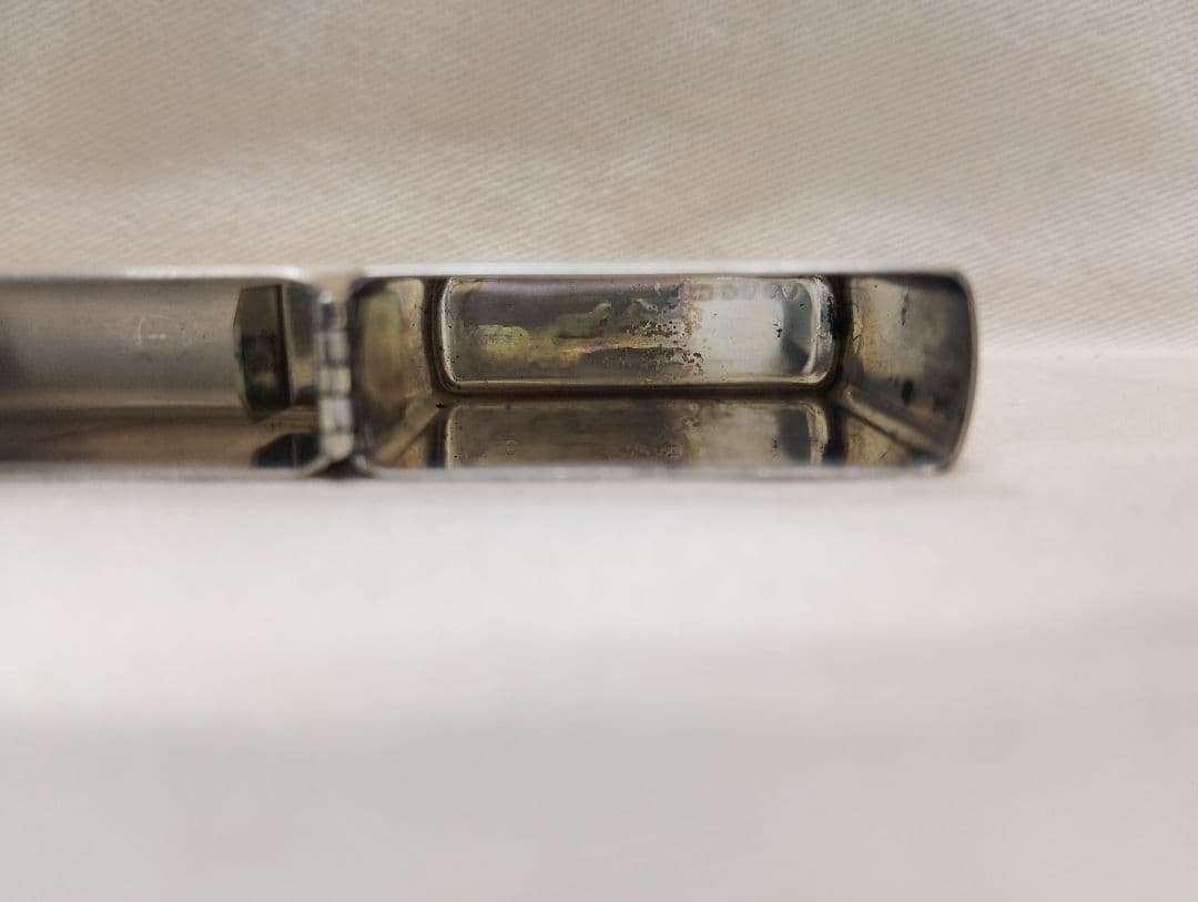 箱付き　2000年製 zippo スターリングシルバー製ジッポ