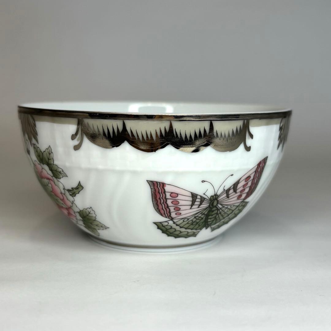 HEREND ヘレンド　ヴィクトリアプラチナ　マンダリンボンボン　小物入れ