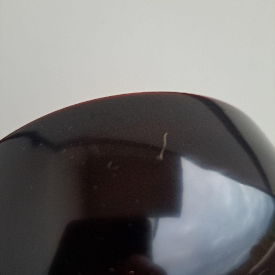 【輪島塗　合鹿椀/大椀×2客】布着本堅地 溜塗　未使用/長期保管品