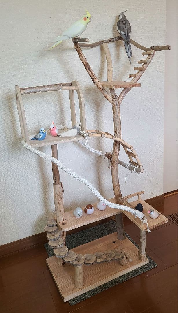 ④朝霧＊オーダーページ　バードアスレチック　流木　ハンドメイド