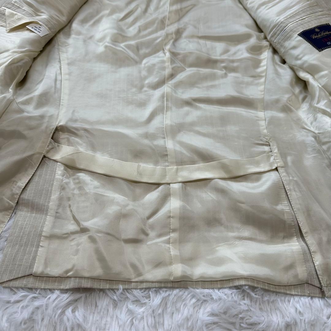 美品✨ブルックスブラザーズ リネン100% regent セットアップ スーツ