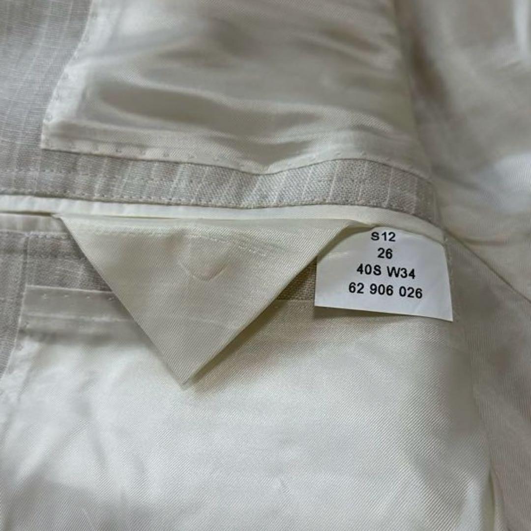 美品✨ブルックスブラザーズ リネン100% regent セットアップ スーツ