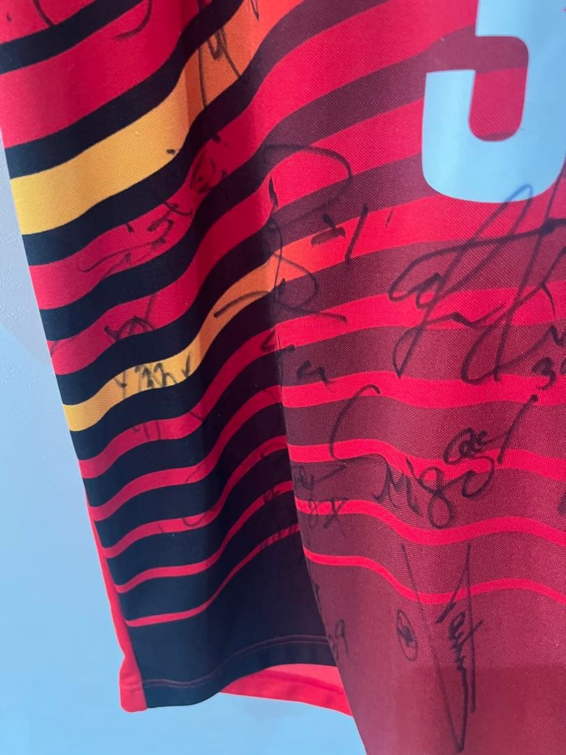 サッカー　マルチ直筆サイン入り 名古屋グランパス　ヴィンテージ ユニフォーム