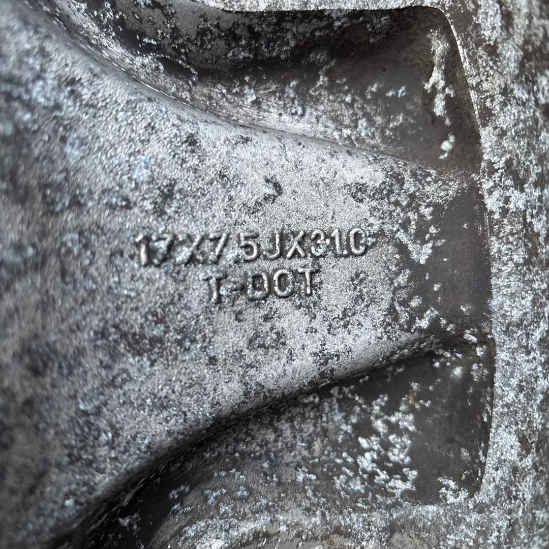 ⭐︎送料込み⭐︎【シボレー純正】17インチホイール・スタッドレスタイヤ4本セット