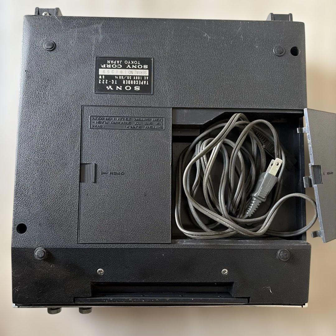 SONY製のポータブルカセットプレーヤー