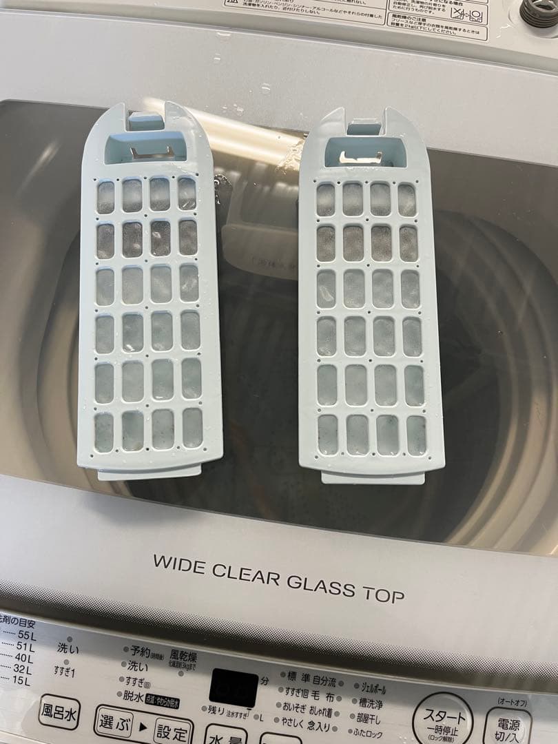 AQUA 洗濯機 7kg 2021年製 上開き　インバーター搭載　風乾燥T