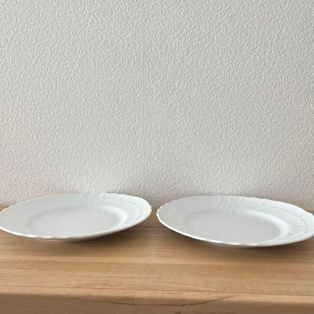 新品未使用　リチャード ジノリ　ベッキオホワイトプレート　フルーツソーサーセット