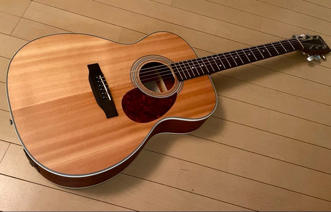 島村楽器スタッフォード SF-3F/NT エレアコ タカミネハードケース付き