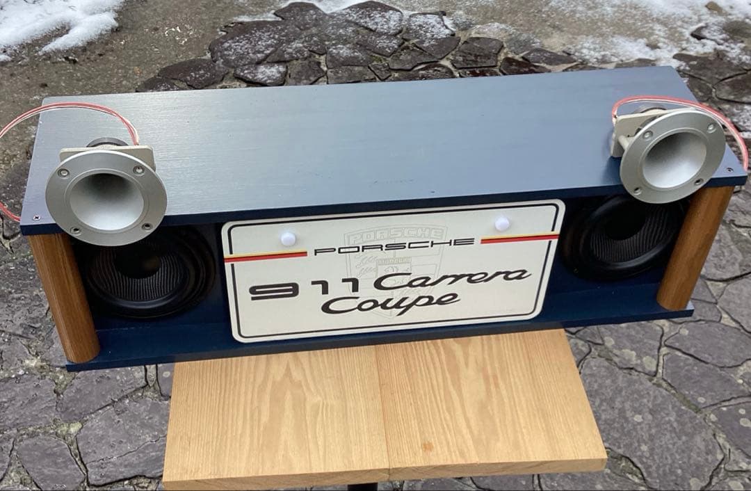 13㎝マーキュリーウーハのワンボックススピーカー　Ver2はホーンツィータ構成