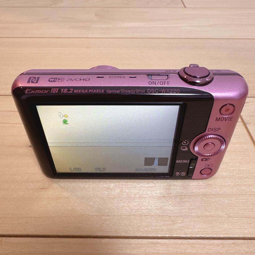 SONY Cyber-shot DSC-WX220 ピンク