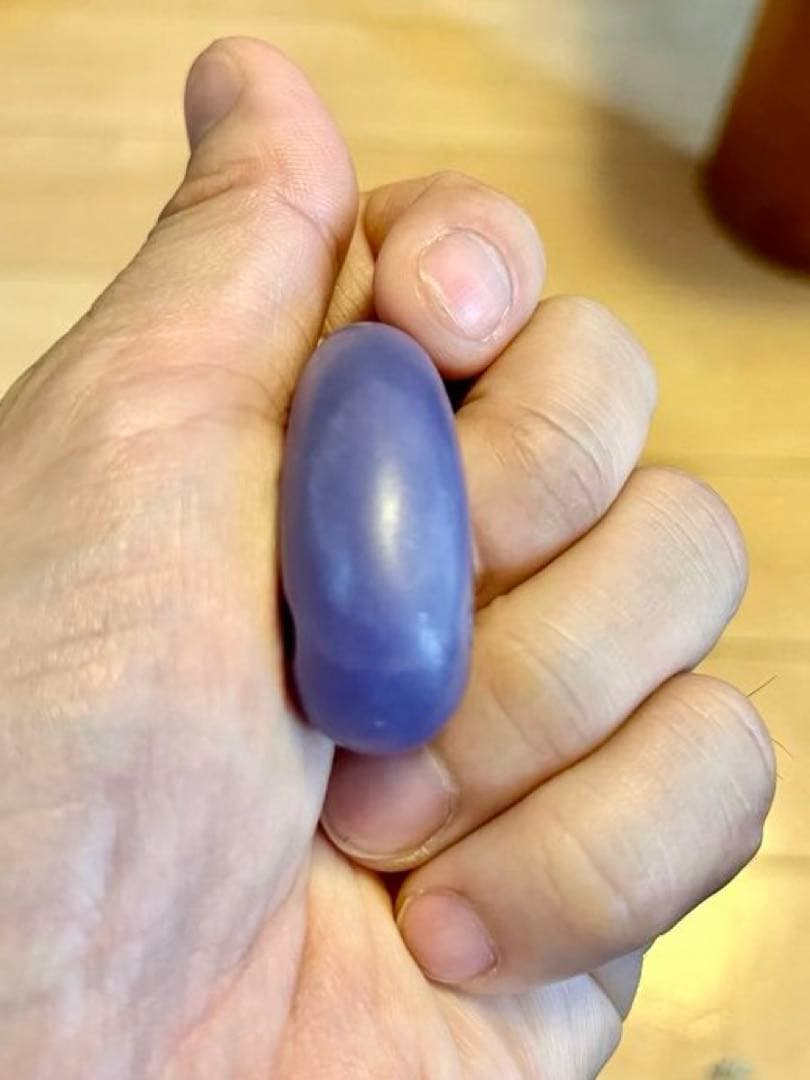 希少　古墳期　勾玉　古色紫　翡翠