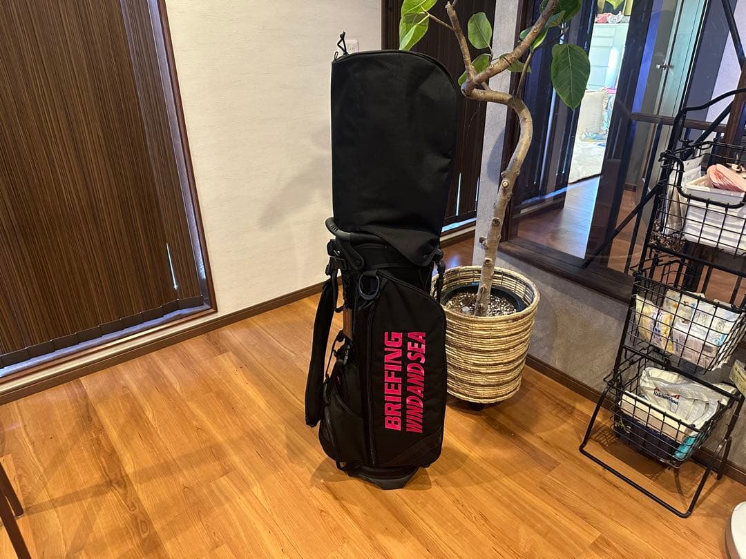 【希少】BRIEFING WIND AND SEA コラボ キャディバッグ